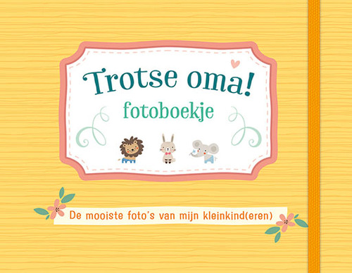 Trotse oma! fotoboekje (geel)