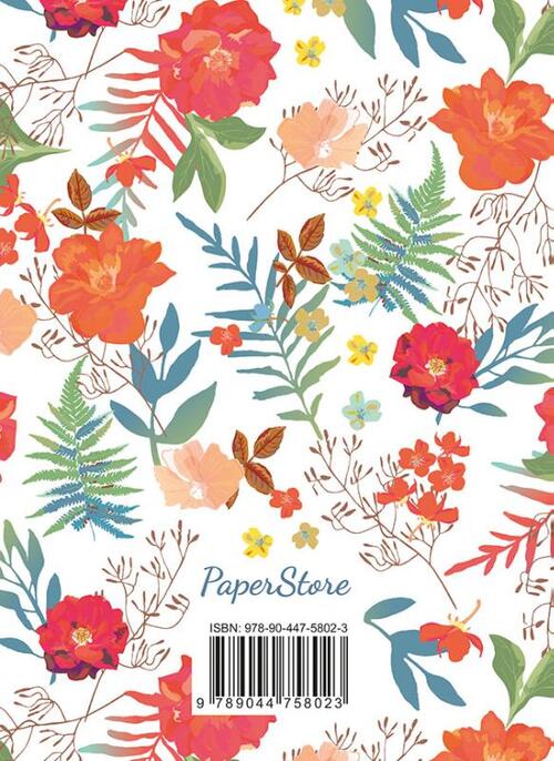 Adresboek (klein) - Flowers