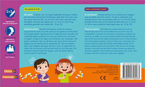 Domino - De tafels van vermenigvuldiging / Domino - Les tables de multiplication