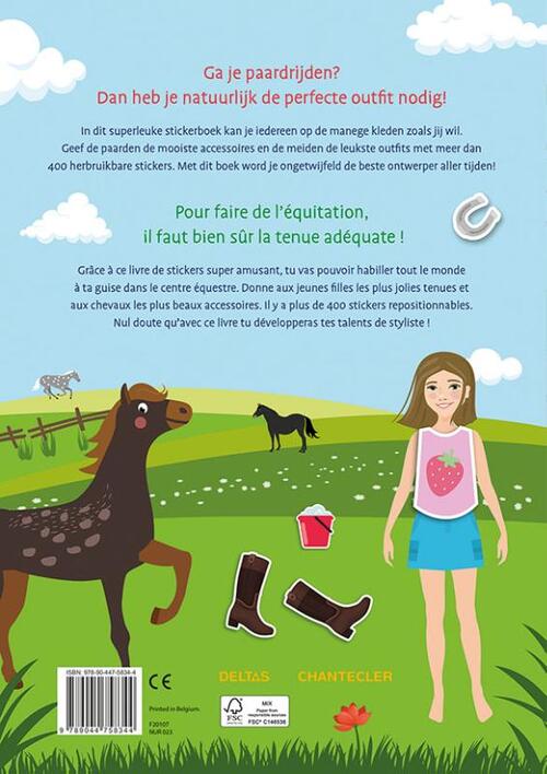 Manege Sticker Fun - Aankleedpoppen / Manege Sticker Fun - Poupées à habiller