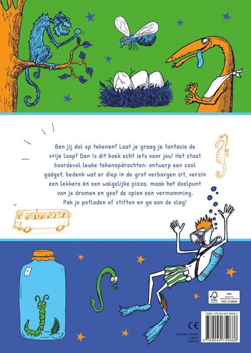 Creatief tekenen voor jongens