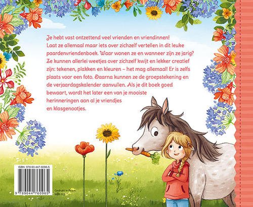 Gek op paarden vriendenboek