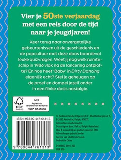 Verjaardagsquiz Hoera 50 jaar!