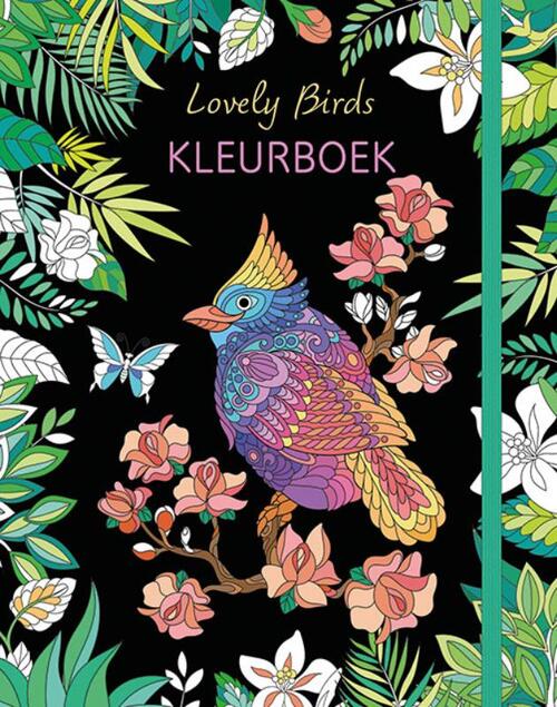 Lovely Birds kleurboek