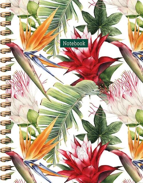 Exotic notebook (lijnen) spiraalboek / Exotic notebook (ligné) carnet à spirale