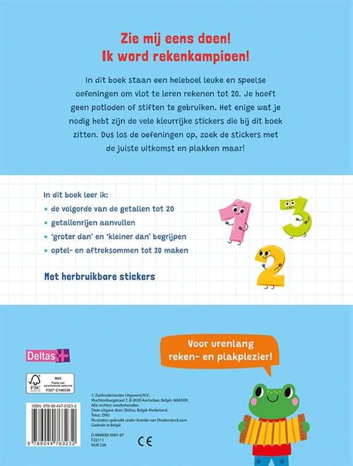 Ik leer rekenen met stickers