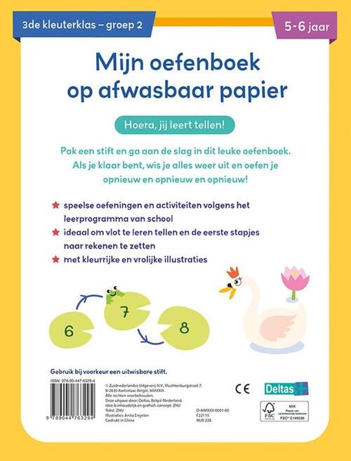 Mijn oefenboek op afwasbaar papier