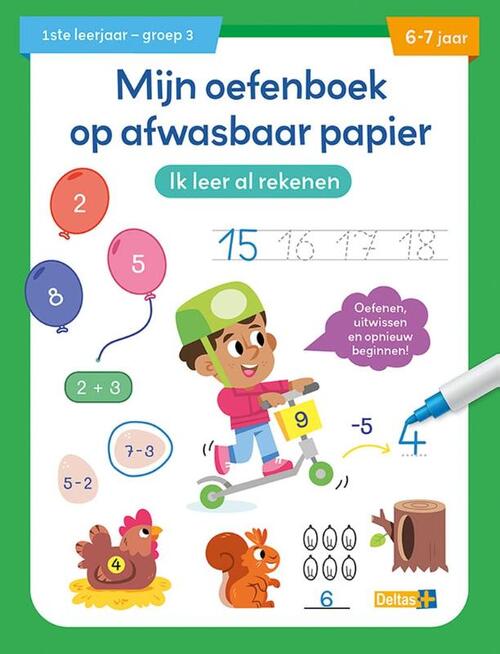 Mijn Oefenboek Op Afwasbaar Papier Centrale Uitgeverij Deltas Boek