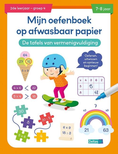 Mijn oefenboek op afwasbaar papier