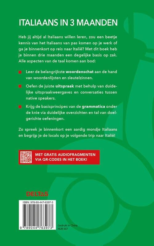 Italiaans in 3 maanden