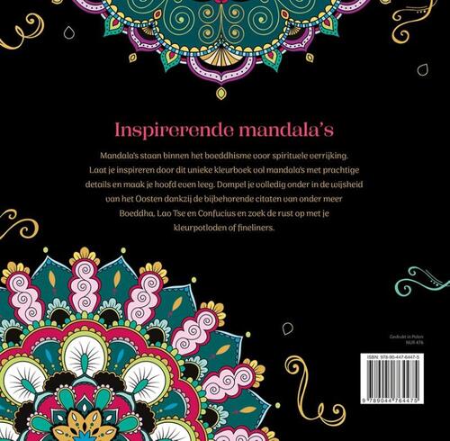 Haalbaar Het pad leg uit Mandala - Kleuren voor volwassenen, Centrale Uitgeverij Deltas | Boek |  9789044764475 | Bruna