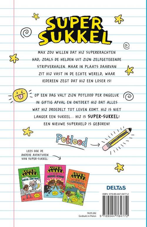 Super Sukkel en het magische potlood