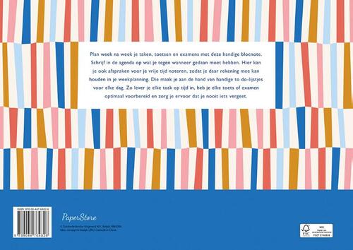Mijn studieplanner - balkjes