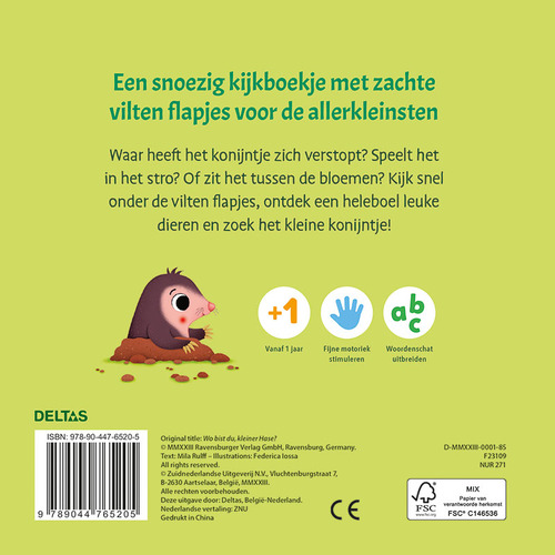 Waar is het konijntje?