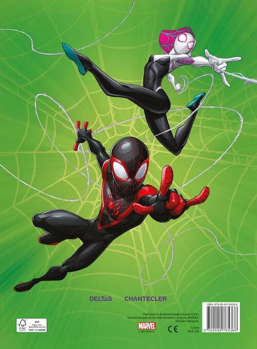 Marvel Spider-Man Color kleurblok / Marvel Spider-Man Color bloc de coloriage