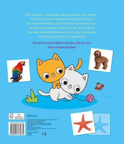 Mijn dieren stickerboek