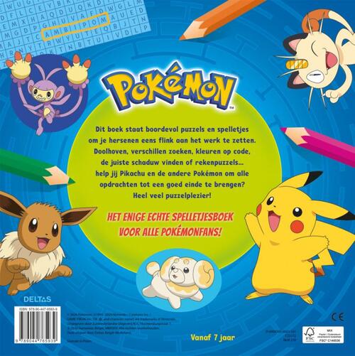 Pokémon spelletjesboek