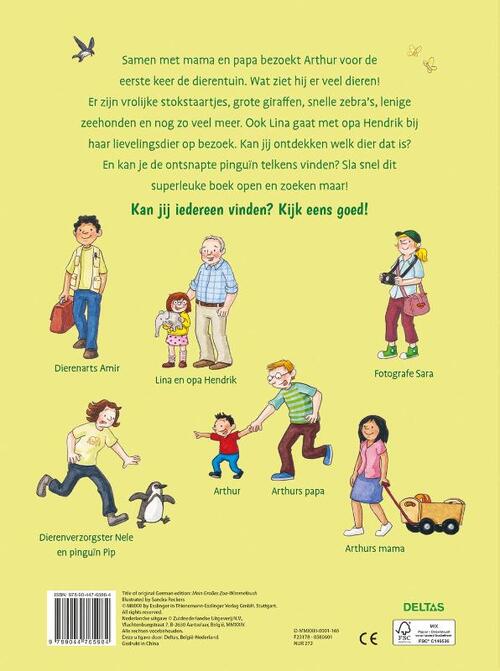 Het grote dierentuin zoekboek