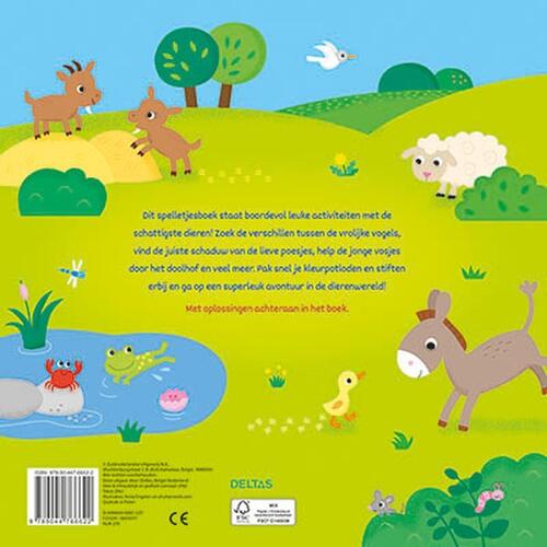 Het leukste dieren spelletjesboek