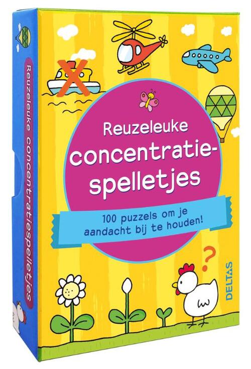 Speel- en leerkaarten - Reuzeleuke concentratiespelletjes