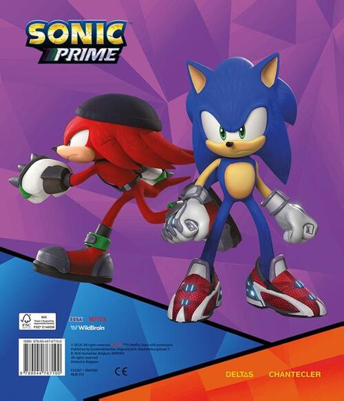 Sonic Prime Sticker Parade