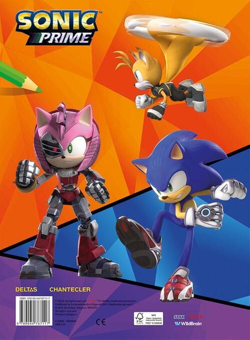 Sonic Prime Color