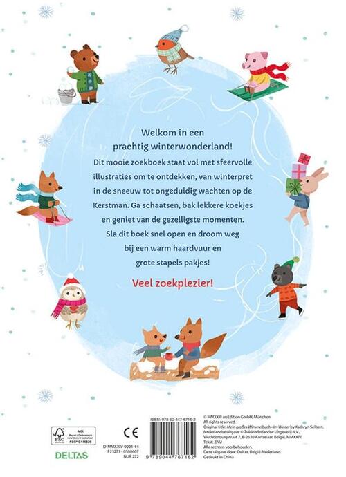 Het grote winterpret zoekboek