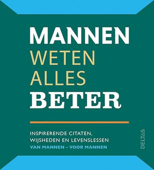 Mannen weten alles beter