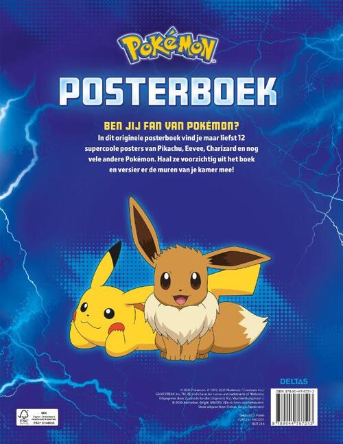 Pokémon posterboek