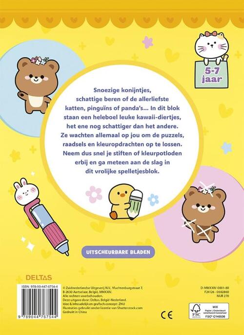 I love Kawaii Spelletjesblok