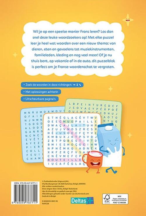 Ik leer Frans! Woordzoekers