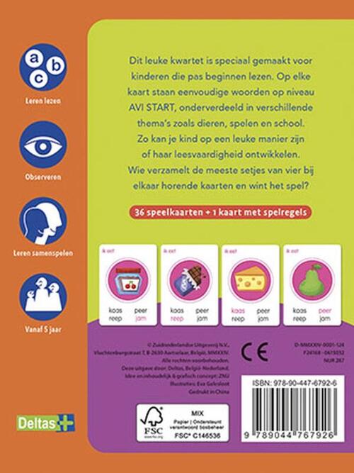 Kwartet - Eerste woorden lezen