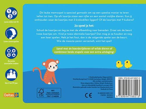 Ik leer tellen tot 10! Memo-spel