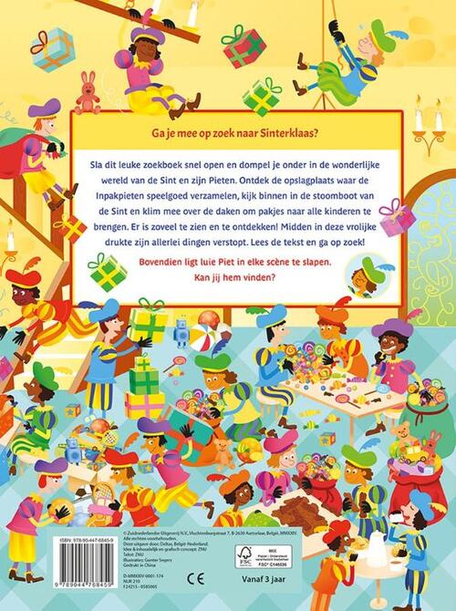 Waar is Sinterklaas? Het grote kijk- en zoekboek