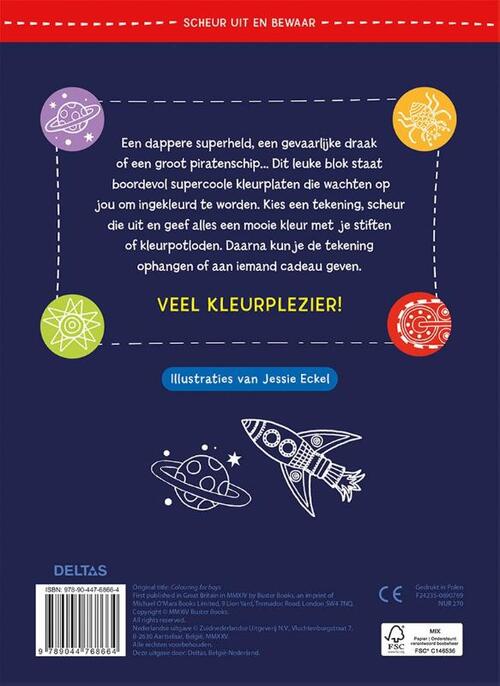 Mijn megastoere kleurblok