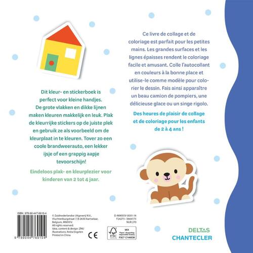 Funny Sticker Color (2-4 j.) / Funny Sticker Color (2-4a.)