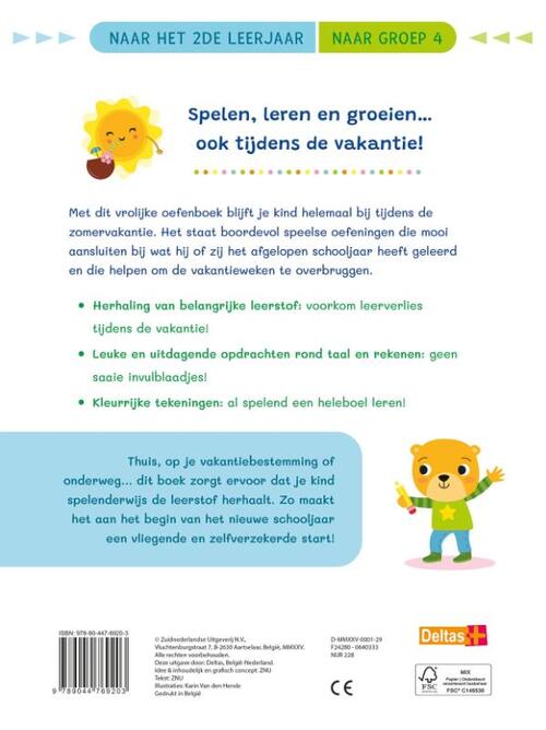 Vakantie oefenpret - Leuke herhalingsoefeningen taal en rekenen