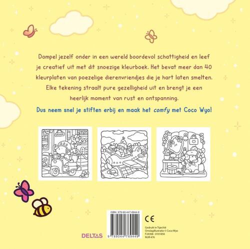 Cute & Comfy kleurboek Coco Wyo