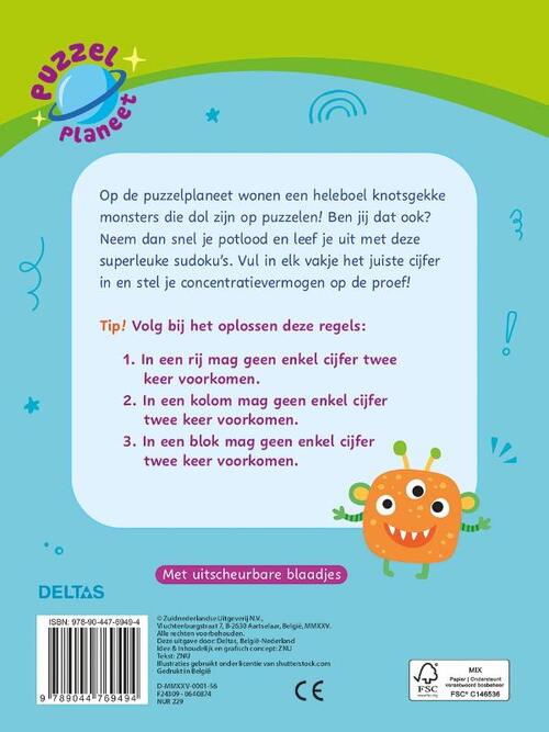 Puzzelplaneet - Megacoole sudoku's
