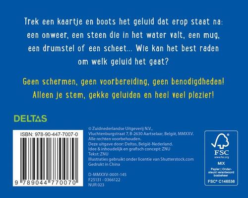 Raad het geluid! - doos met kaarten