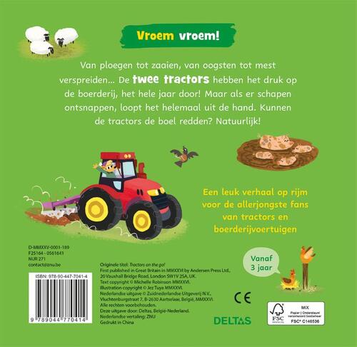 Vroem vroem - Aan het werk! Een boek vol stoere tractors