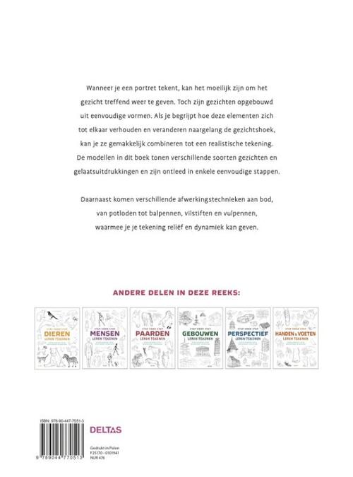 Stap voor stap gezichten leren tekenen