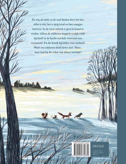 Op een koude winterdag