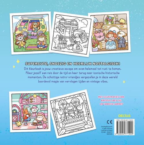 Cozy Vintage - Comfy kleurboek