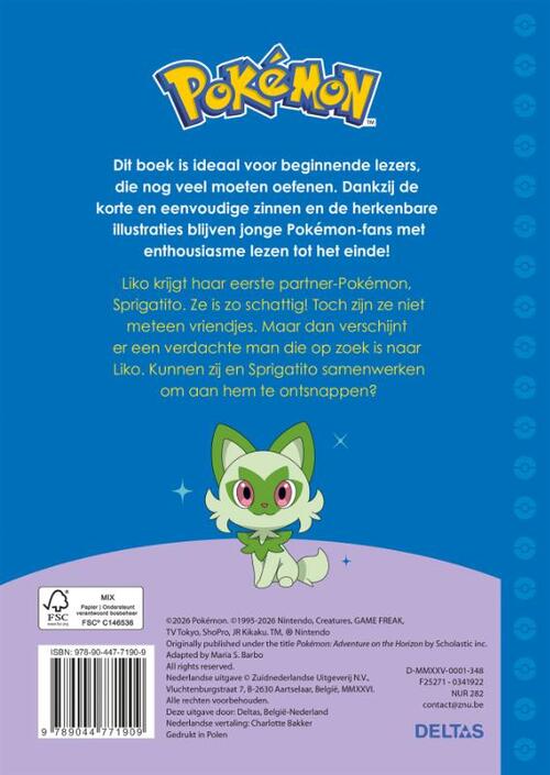 Pokémon eerste leespret - De eerste schooldag van Liko