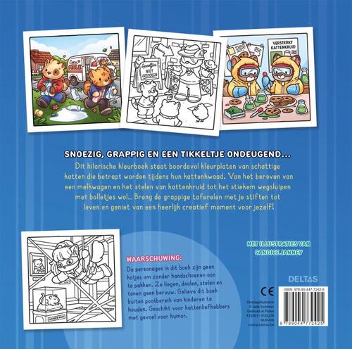 Cat Crimes - Cozy kleurboek