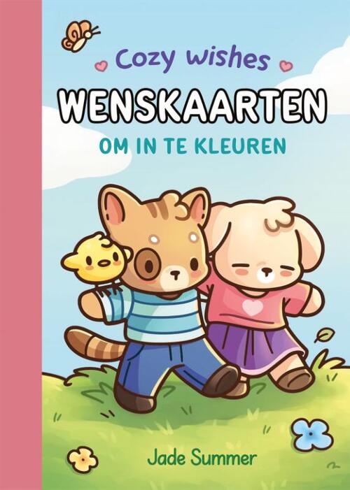 Cozy wishes - Wenskaarten om in te kleuren Jade Summer