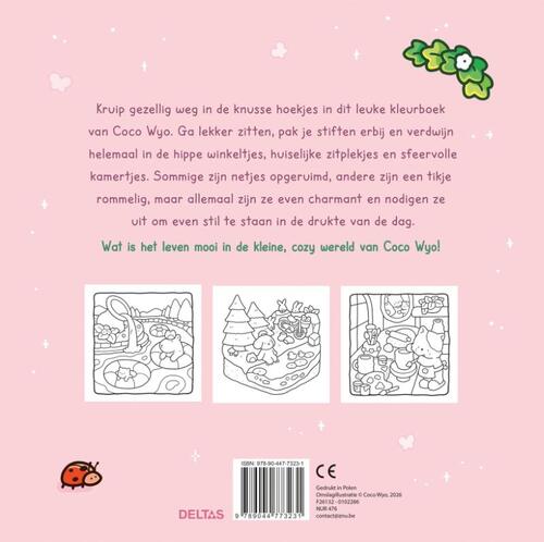 Comfy Corner Cute & Cozy kleurboek Coco Wyo