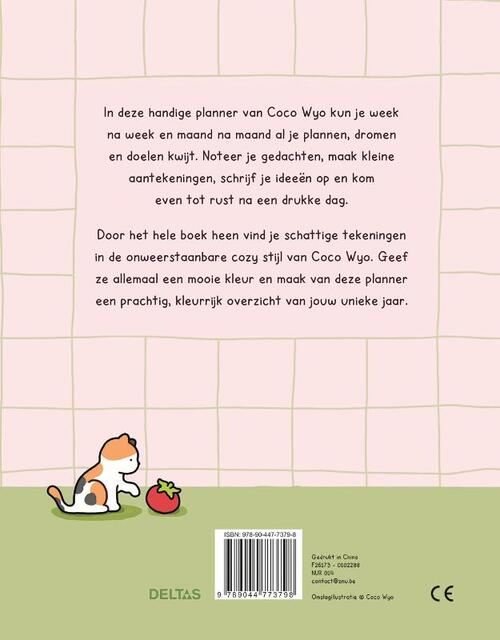 Colouring planner Coco Wyo