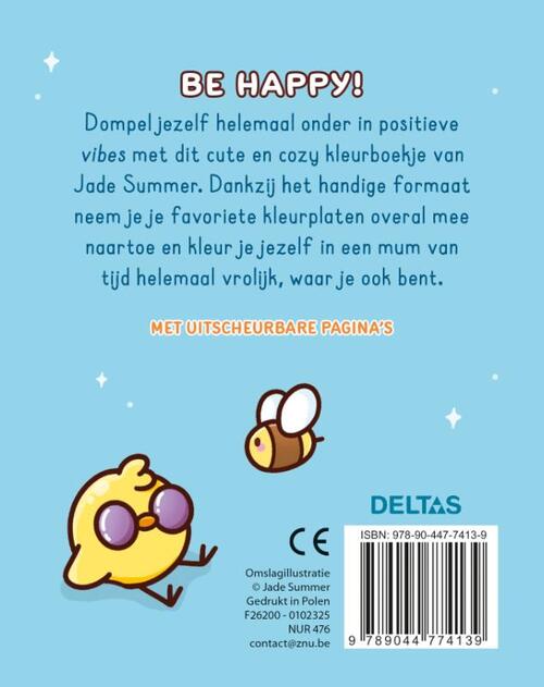 Be Happy - Cozy kleurboekje Jade Summer